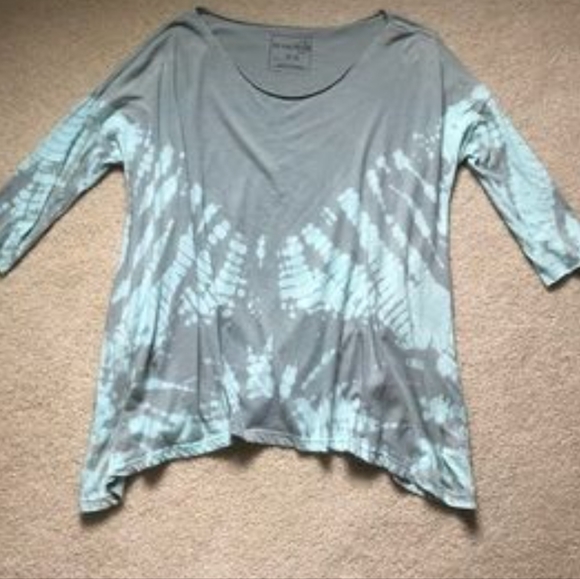 Free People We the Free LA Livin' Coastal tie dye top size extra small - Picture 5 of 6
